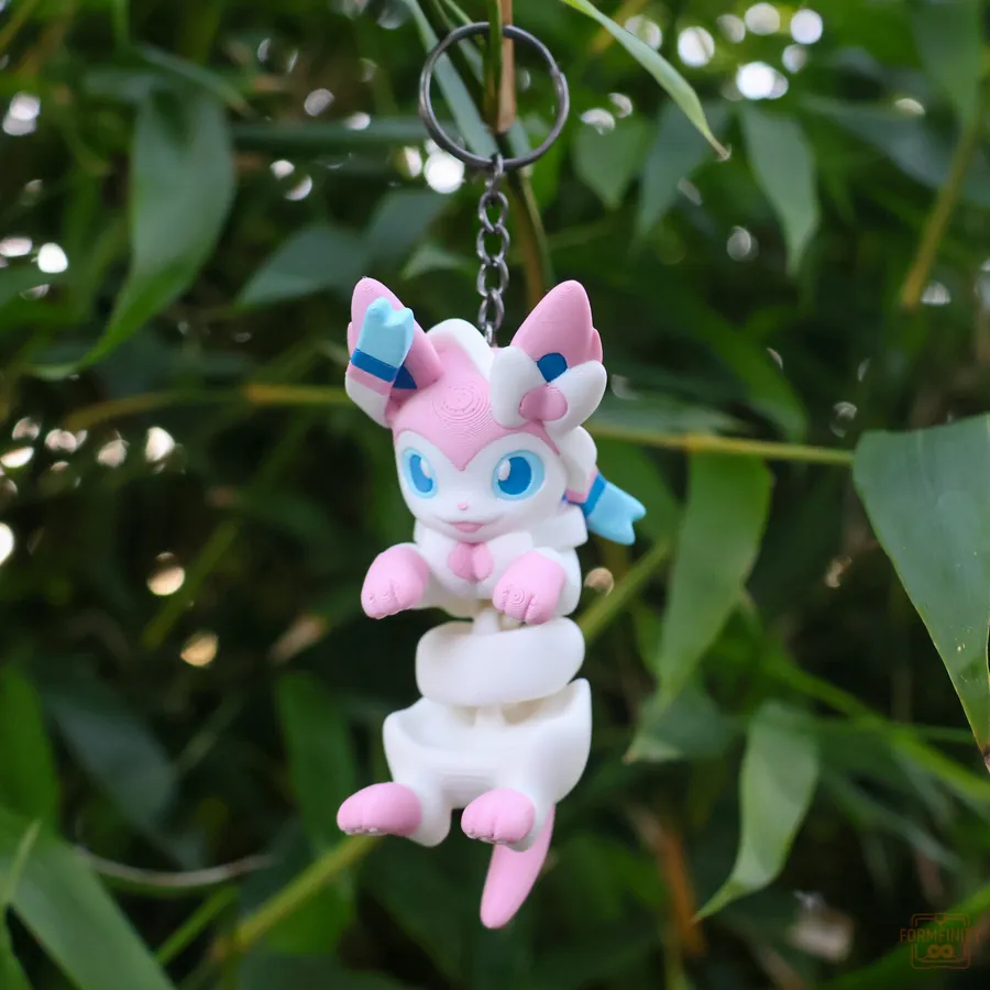 Sylveon Flexi Articulated Keychain