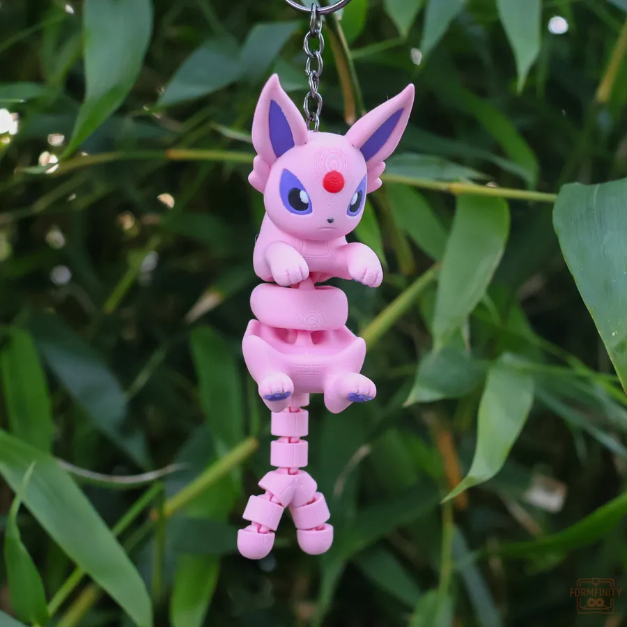 Espeon Flexi Articulated Keychain