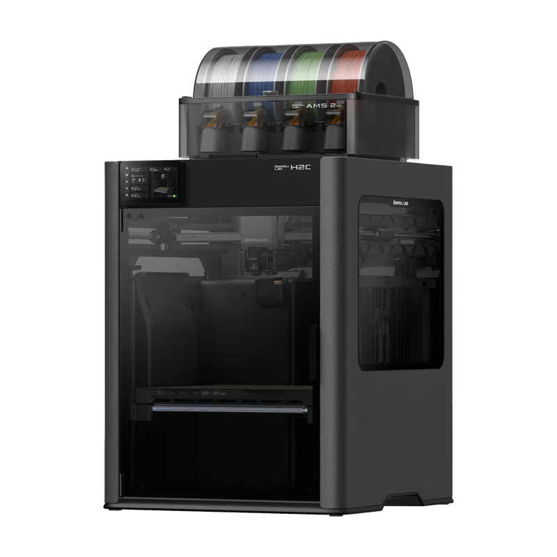 3D printer ready to print a customer STL file
